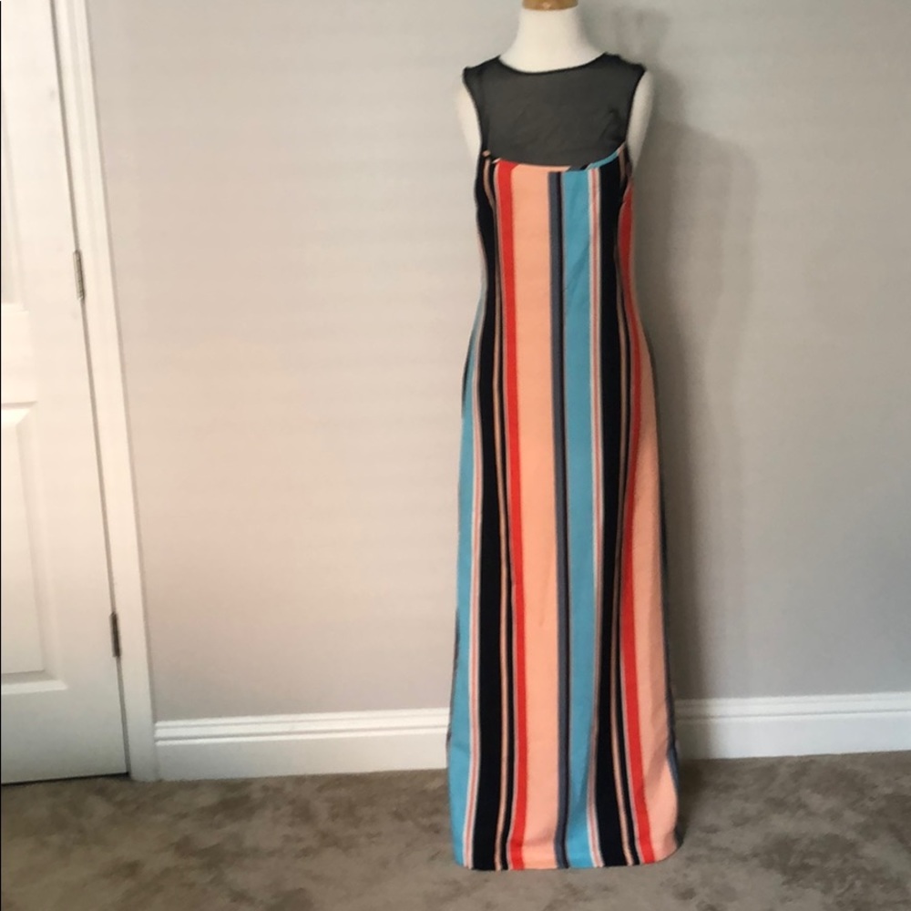 πHPπ Opening Ceremony coral multi-colored dress. - Picture 2 of 7